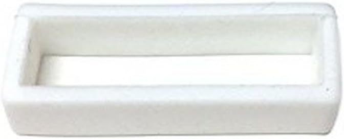 White Rubber Watch Band Strap Replacement Loop 18mm 20mm 22mm 24mm 26mm 28mm Choose Your Size
