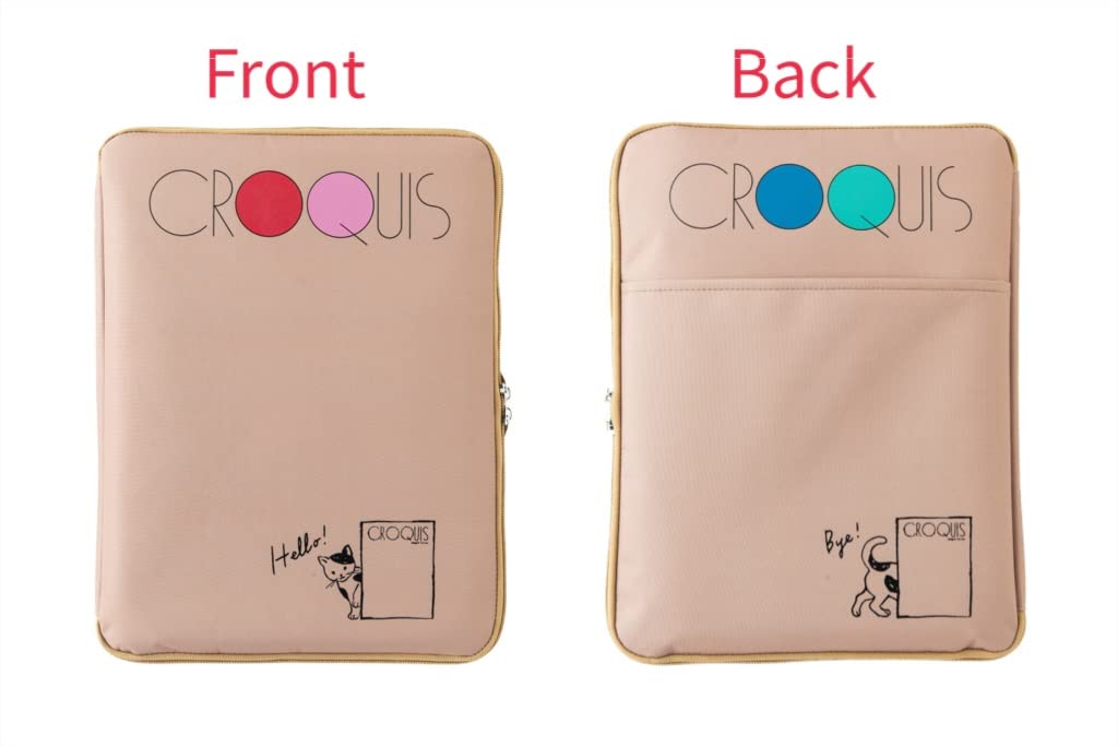 【クロッキーブック ムック本 付録】A4 マルチケース