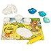 Floof Modeling Clay - Reuseable Indoor Snow - Sunny Day Clouds with 8 Pieces.
