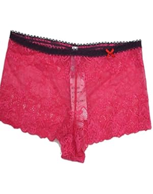 BCBG SANDI HIPSTER LACE BOYSHORT #BC13H412 FUSCIA SMALL
