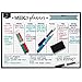 Magnetic Dry Erase Weekly Calendar Set by Easy Offix - 17x12