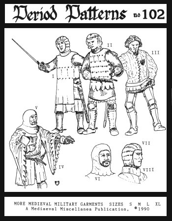 More Medieval Military Garments Pattern