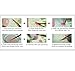 ShuaXin Diy Oil Painting Paint by Number Kits Romantic Night Cool Night Warm Heart 1620inch with DIY wood Frame