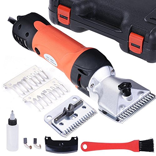 High Power 1-Speed 350W Powerfull Electric Horse Clipper Grooming w/ Blades Full-Body Clipping 16.4ft Super Quiet Heavy Duty - Thumbnail 7