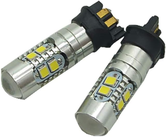 CANBUS Xenon White 10-2835 SMD PW24W LED Bulbs, Replacement Halogen Headlamp DRL Daytime Running Lights