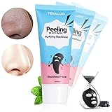 Blackhead Face Mask, Blackhead Peel off Mask, Blackhead Remover Mask [Removes Blackheads], Purifying Quality Black Peel off Charcoal Mask Mud Facial Mask 60 Gram
