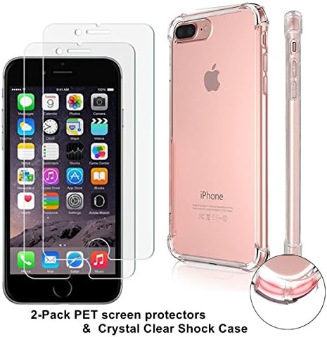 OnePlus 3 Case With(2-Pack)Screen Protector, Antsplustech [Drop Cushion][Crystal Clear][Anti-Scratches] Soft TPU Bumper Gel Premium Slim Rubber Protective Cover for OnePlus 3 2016(Clear)