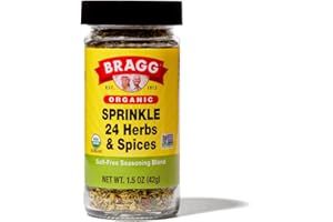 Bragg Live Food Organic Sprinkle 24 Herbs & Spices Seasoning, 42.5 g (Pack of 1)