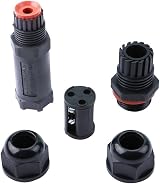 CESFONJER IP68 Waterproof Wire Connector 2/3 Pin Cable Coupler 5-13mm Diameter view 8