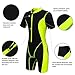 CtriLady Kids Youth Neoprene Wetsuit Keep Warm Swimsuit for Swimming Surfing Snorkeling Diving Water Sports