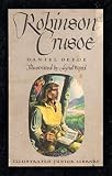 THE LIFE AND STRANGE SURPRISING ADVENTURES OF ROBINSON CRUSOE. Illustrated by Lynd Ward. Illustrated Junior Library.