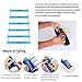 3 Pairs COOLNICE The Elastic Tie-free and Wash-free Silicone Shoelaces for Children (Colorful Black and White)