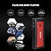 Paick Car Jump Starter 1300A Peak 3rd Generation QDSP Quick Discharge Start Power 12V Battery Booster (up to 8.0L Gas, 6.5L Diesel Engine)