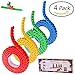 4 Rolls Building Block Tape,Gloween Lego Blocks Tape with Self Adhesive Backing for Lego Blocks,Silicone Building Blocks Tape for Lego Lover,Kids Toy Gift