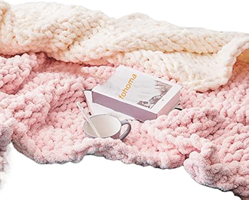 Super Bulky Chunky Blanket Chenille Yarn 64oz for Arm Knitting