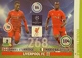 Champions League Adrenalyn XL 2014/2015 Daniel Sturridge/Mario Balotelli 14/15 Double Trouble