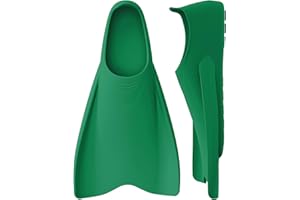 W WSTOO Streamlined Swimming Fins,Training Short Flippers,Silicone Swimming Flippers for Kids Adults Men and Women for Swimming Snorkeling and Diving