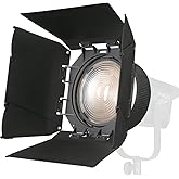 NANLITE FL-20G Fresnel Lens (10-45&deg;) for Bowens-Mount LED Lights | Compatible with FS-150/200/300, Forza 200, Forza 300 II/300B II, Forza 500 II/500B and Standard Bowens Mount&rsquo; light