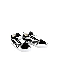 Vans Kids' Old Skool Skate Shoes Black/White 2
