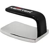 Meister Iron Stainless Steel NoSwell Compress for Bruises, Cuts, Black Eyes | Trusted by professional boxing &amp; MMA cutmen, stays ice cold, contoured eye iron enswell for contact sports injuries