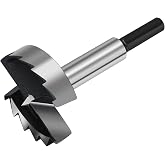 NIBBLAX 2 Inch Forstner Drill Bit Woodworking, 2" Forstner Bit Wood Bits | 2in Wood Hole Drill Bit for Hard Wood, Plastic, Plywood, Round Shank