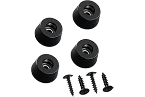 4Pcs Speaker Isolation Pad, Rubber Feet Kit for Appliances Guitar Amps Speaker Cabinets Audio Turntable Cutting Board Feet Fu