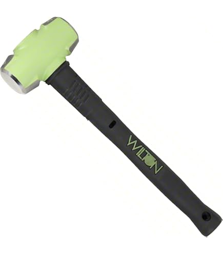 Titan Pro-X 63018 8lb Sledge Hammer, Dual-Face Sledge with Cross