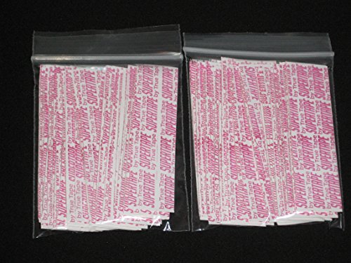 SuperTape Straight Strips 72 Pice ,Double sided lace hairpiece wig toupee tape.