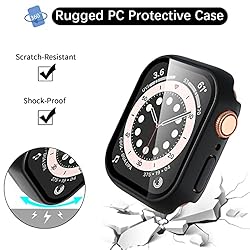 (2 Pack) GEAK Compatible with Apple Watch Case 45mm