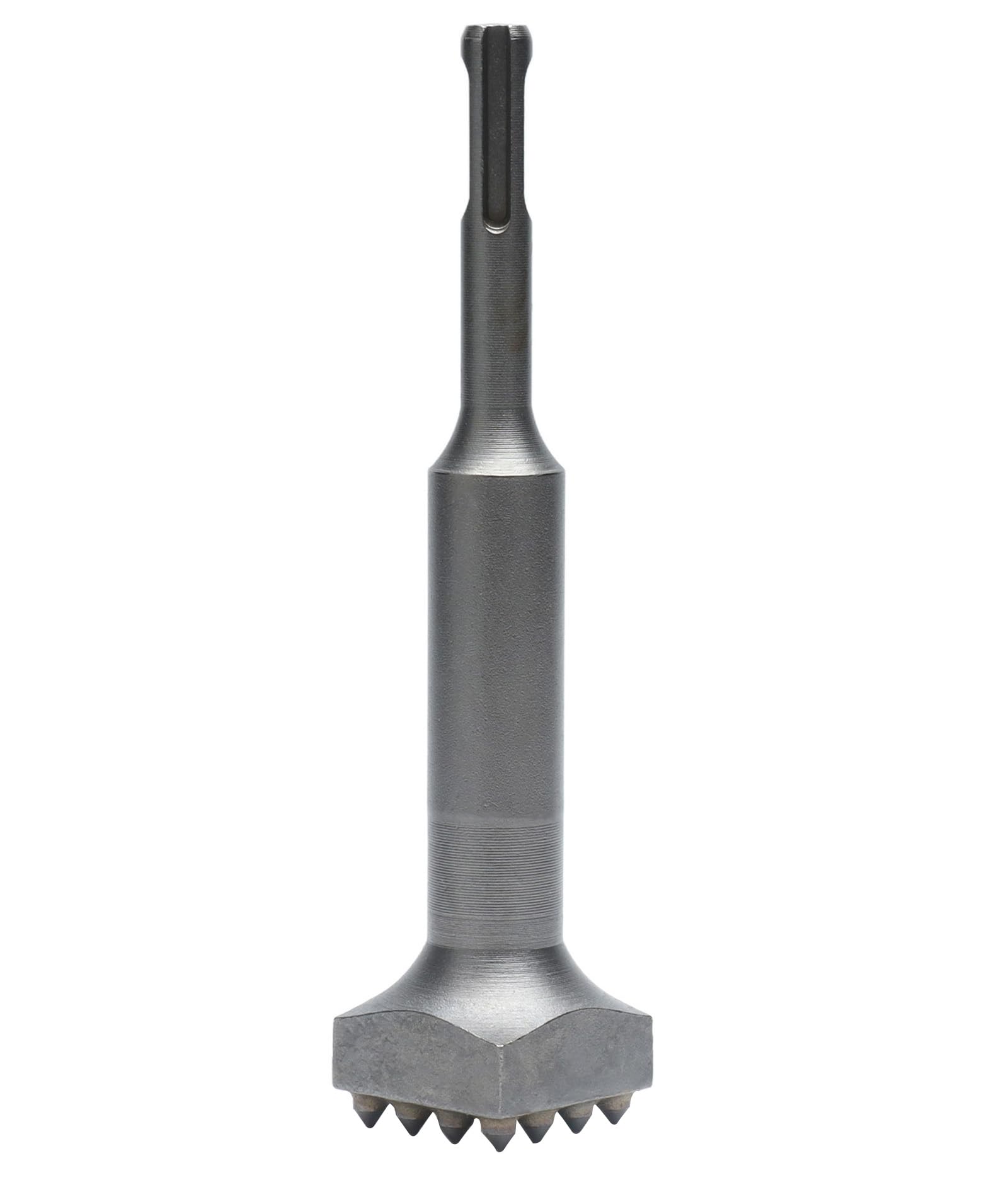 Electric Demolition Hammer - Square Head 16 Teeth Alloy Bit Chisel for Concrete Breaker, Slab, Bridge, Wall