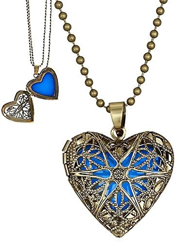 Glow in the Dark Fairy Fire Locket