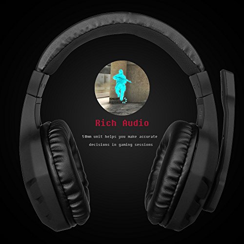 NUBWO Gaming Headset, Xbox One PS4 Headset, Noise Cancelling Over Ear