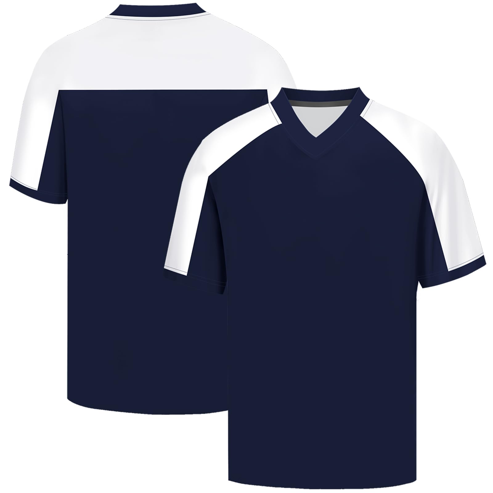 Atonmore Men Blank Plain Football Jersey, Adult Hip