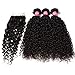 Jolia Hair 8A Curly Bundles 100% Human Hair 8 10 12 inch Malaysian Short Curly Hair Weave Unprocessed Virgin Curly Double Stitched Weft Natural Black