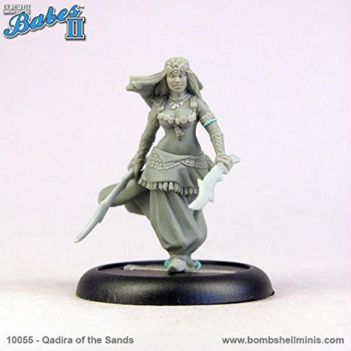 Bombshell 32mm Scale Miniatures: Qadira of The Sands
