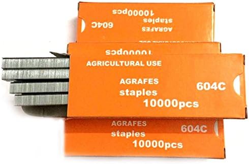 eronde 10 Boxes Professional Vines Dedicated Pin Garden Staple Tool (Total About 100000pcs)