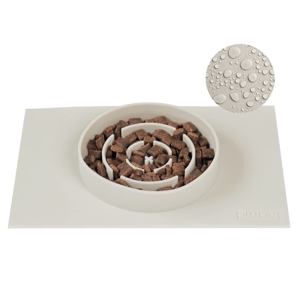 PiuPet® Slow Feeder dogs & cats I 300ml I foldable I Slow Feeder dog bowl I Slow Feeder cat bowl I Dog bowls to slow down eating i Dog bowls/Cat bowls