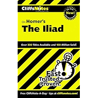 CliffsNotes on Homer's Iliad (Cliffsnotes Literature Guides) book cover