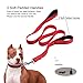 Uarter Nylon Dog Leash Extra Long 6ft Lead with 2 Dual Traffic Padded Handle Pet Leash