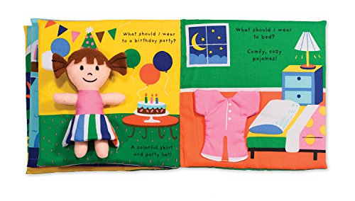 Melissa & Doug Soft Activity Baby Book - What Should I Wear?