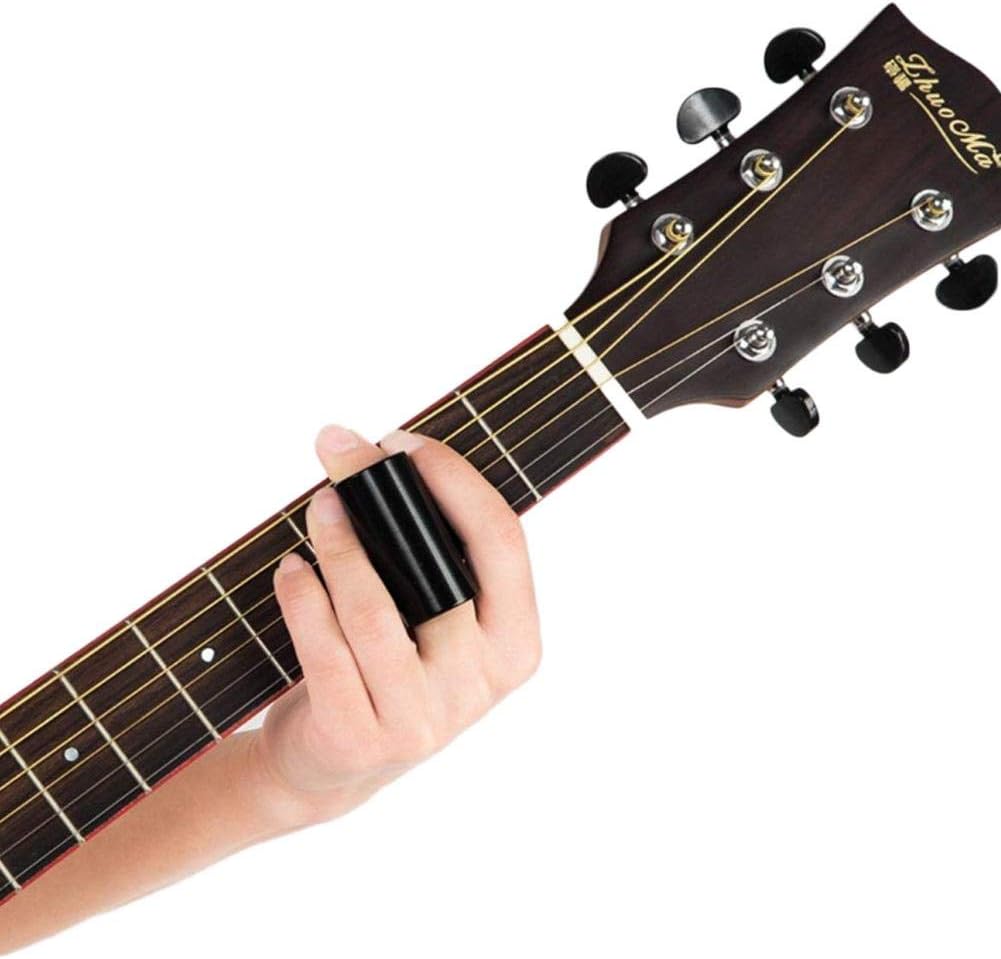4 Guitar Slides Bar and 4 Fingers Picks Set for Guitar Beginner, Guitar