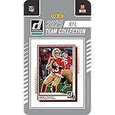 San Francisco 2025 49ers Donruss Football Limited Edition 14 Card Complete Factory Sealed Team Set with Brock Purdy, Christian McCaffrey, George Kittle, Frank Warne & Many More!