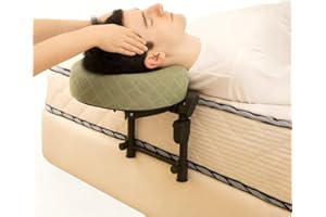 Cxgros Massage Headrest for Bed, Adjustable Massage Face Cradle at Home, Portable Massage Table Kit for Sleeping Mattress, Face Down Pillow After Eye Surgery