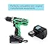 Powerextra 14.4v 2500mah Replacement Battery Compatible with EB1414S