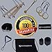 Backyard Ninja Course for Kids - 56' Slackline to Fit Most Trees - Monkey Bar Gymnastic Obstacle - 8 Warrior Attachments - 3 in 1 Deal - Bonus Handle, Ratchet Cover + American Portable Bag Included