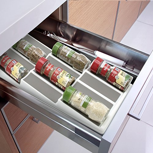 Sorbus Spice Rack Drawer Storage Great Kitchen Organizers