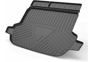 YQBRAND Forester Cargo Liner Compatible with 2014-2018 Subaru Forester，All Weather 3D Upgrade Modeling Black TPO Heavy-Duty Waterproof Rear Cargo Trunk Tray Floor Mats Protector