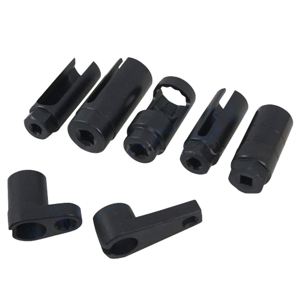 KATSU Tools 7PCs Car Oxygen Sensor Removal Socket Set, Garage Hand Tools 449612