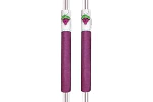 ZHU IN SY Refrigerator Door Handle Covers Washable Keep Appliance Clean for Fridge Microwave Stove Oven Catch All Stains Dust Dirty Fingerprint, Removable Refrigerator Handle Covers Set of 2 (Grape)