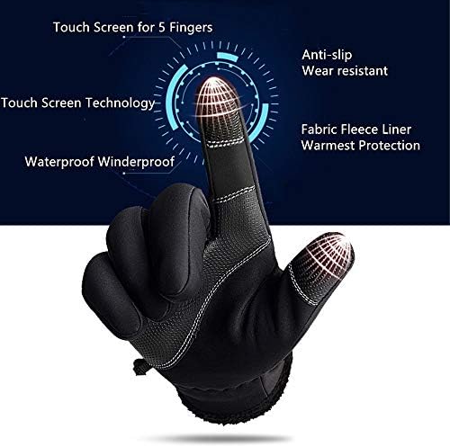 Waterproof and windproof dense nylon gloves with touchscreen compatibility, priced at $15.99.